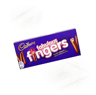 Cadbury. Fingers Fabulous Chocolate 110g