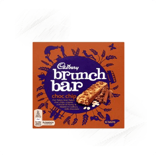 Cadbury. Brunch Bar Choc Chip 32g (6)