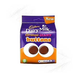 Cadbury. Dairy Milk Giant Buttons Orange 119g