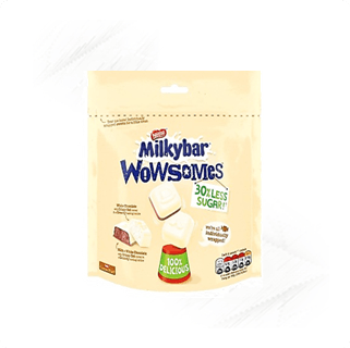 Nestle. Milkybar Wowsomes White 119g Nestle. Milkybar Wowsomes White 119g