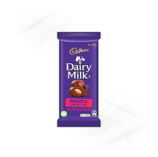 Cadbury. Dairy Milk Fruit & Nut 180g