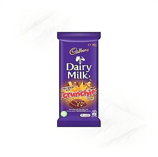 Cadbury. Dairy Milk with Crunchie 180g