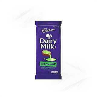 Cadbury. Dairy Milk Peppermint 220g