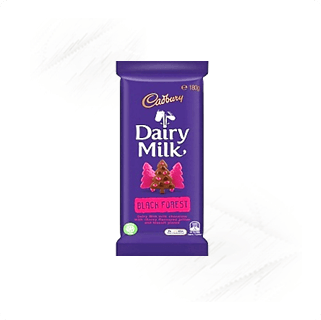 Cadbury. Dairy Milk Black Forest 180g