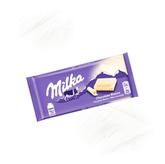 Milka. White Chocolate 100g