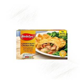 Birds Eye. Shortcrust Chicken Pies 620g (4)