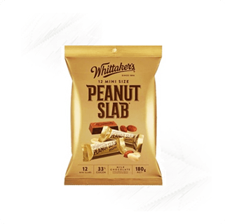 Whittakers. Mini Slabs Peanut Chocolate 180g (12)