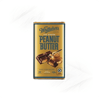 Whittakers. Peanut Butter Chocolate 250g Whittakers. Peanut Butter Chocolate 250g