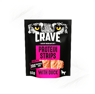 Crave. Protein Strips with Duck 55g