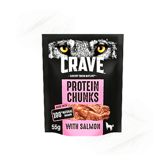 Crave. Protein Chunks Salmon 55g