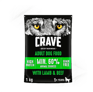 Crave. Lamb & Beef Dry Complete 1kg