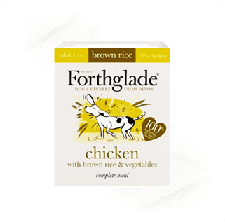Forthglade. Chicken with Brown Rice & Veg 395g Forthglade. Chicken with Brown Rice & Veg 395g