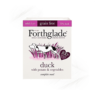 Forthglade. Duck with Potato & Veg Grain Free 395g Forthglade. Duck with Potato & Veg Grain Free 395g