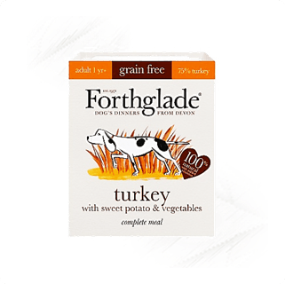 Forthglade. Turkey with Potato & Veg Grain Free 395g Forthglade. Turkey with Potato & Veg Grain Free 395g