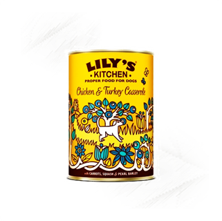 Lilys Kitchen. Chicken & Turkey Casserole 400g