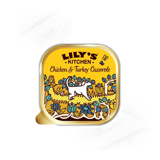 Lilys Kitchen. Chicken & Turkey Casserole 150g