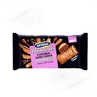 McVities. Moments Double Chocolate Fudge Brownie (5)