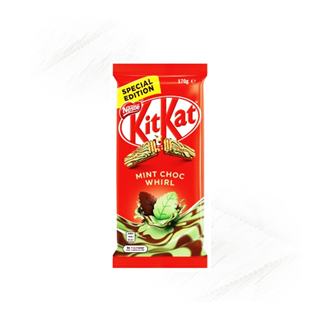 Nestle. Kit Kat Mint Choc Whirl 170g