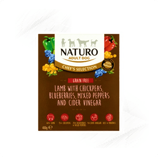 Naturo. Chefs Selection Lamb & Blueberries Grain-Free 400g