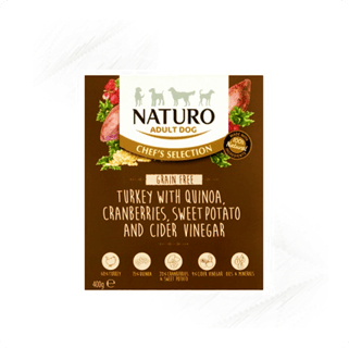 Naturo. Chefs Selection Turkey & Cranberry Grain-Free 400g