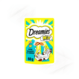 Dreamies. Mix Salmon & Cheese 60g