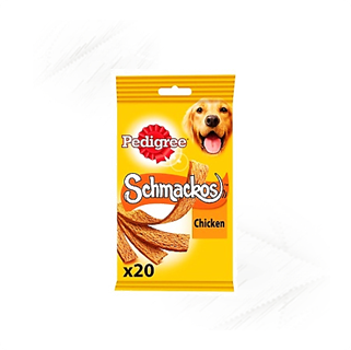 Pedigree. Schmackos Flat Strips Chicken (20) Pedigree. Schmackos Flat Strips Chicken (20)