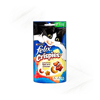 Felix. Crispies Beef & Chicken 60g Felix. Crispies Beef & Chicken 60g