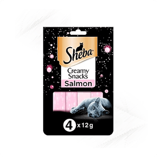 Sheba. Creamy Snacks Salmon 12g (4)