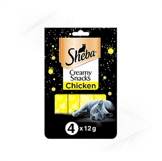 Sheba. Creamy Snacks Chicken 12g (4)