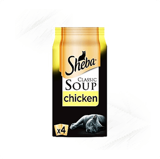 Sheba. Classic Soups Chicken 40g (4) Sheba. Classic Soups Chicken 40g (4)