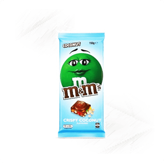 M&Ms. Crispy Coconut Chocolate Block 155g