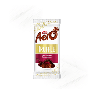 Nestle. Aero Truffle Dark Cherry Chocolate 85g Nestle. Aero Truffle Dark Cherry Chocolate 85g