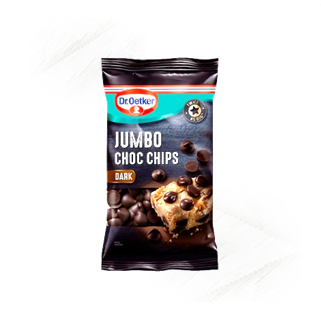 Dr Oetker. Jumbo Dark Choc Chips 125g