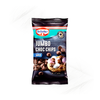Dr Oetker. Jumbo Milk Choc Chips 125g