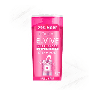 LOreal. Elvive Nutri Gloss Shampoo 500ml