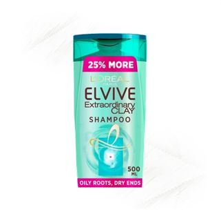 LOreal. Elvive Extraordinary Clay Shampoo 500ml