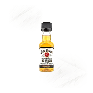 Jim Beam. White Bourbon Whisky 5cl