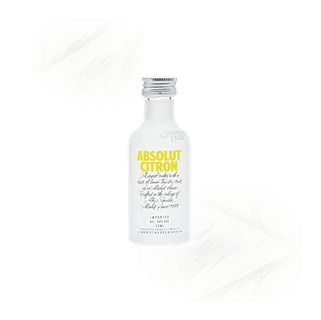 Absolut. Citron Vodka 5cl