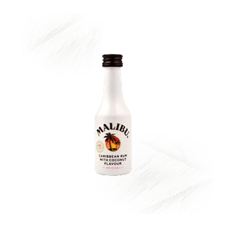 Malibu. Caribbean Coconut Rum 5cl