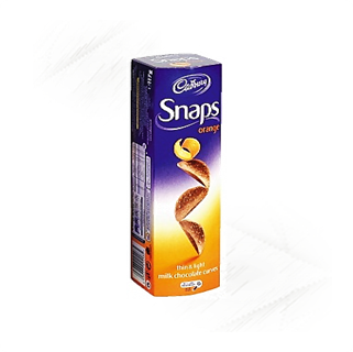 Cadbury. Snaps Orange Chocolate Curves 117g