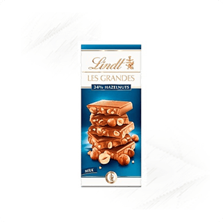 Lindt. Les Grandes 34% Hazelnut Milk Chocolate 117g Lindt. Les Grandes 34% Hazelnut Milk Chocolate 117g