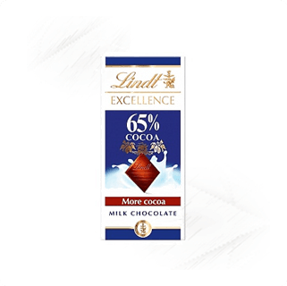Lindt. Excellence 65% More Cocoa Milk Chocolate 100g