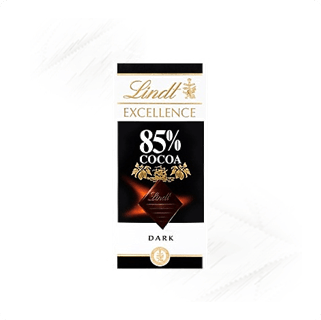 Lindt. Excellence 85% Cocoa Dark Chocolate 100g Lindt. Excellence 85% Cocoa Dark Chocolate 100g