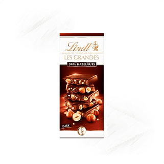 Lindt. Les Grandes 34% Hazelnut Dark Chocolate 117g Lindt. Les Grandes 34% Hazelnut Dark Chocolate 117g