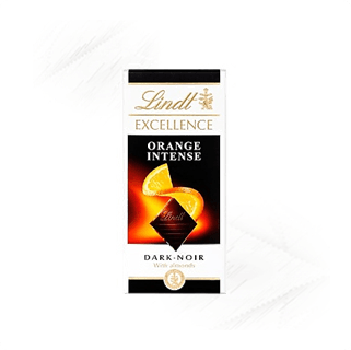 Lindt. Excellence Orange Intense Dark Chocolate 100g