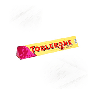 Toblerone. Swiss Chocolate Fruit & Nut 100g