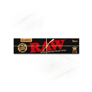Raw. Black King Slim Rolling Papers