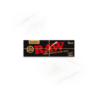 Raw. Black Regular Rolling Papers