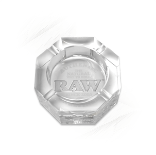 Raw. Glass Ash Tray