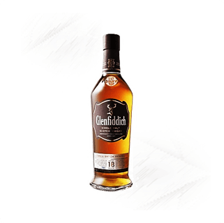 Glenfiddich. 18yrs Single Malt Scotch Whisky 70cl